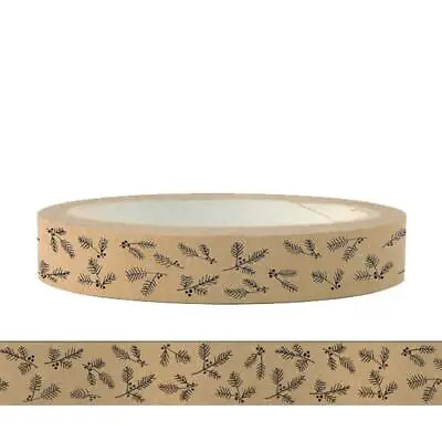 East Of India 50m Christmas Craft Brown Tape • £6.60