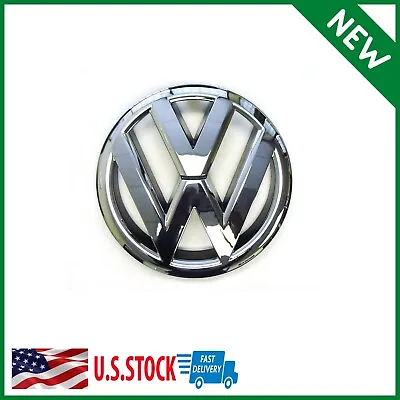 $20.99 • Buy VW 2011-14 MK6 Emblem Jetta-Sedan Volkswagen Front Grille Chrome Badge Logo
