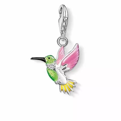 Genuine THOMAS SABO Colourful Hummingbird Charm Pendant • $89