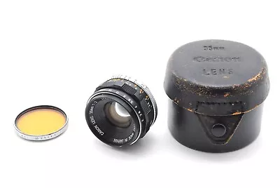 【MINT- IN CASE】Canon 35mm F/2 MF Lens LTM L39 Leica L Screw Mount From JAPAN • £379.99