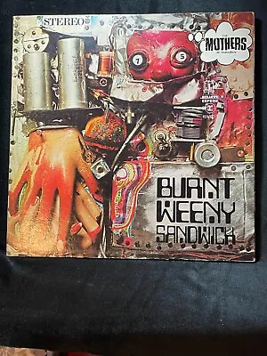1976 Vinyl Bizarre/reprise Records Lp  Burnt Weeny Sandwich Mothers Of Invention • $9.99