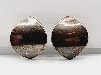 HARD TO FIND Vintage GEORG JENSEN DENMARK Sterling Silver EARRINGS #131 • $250