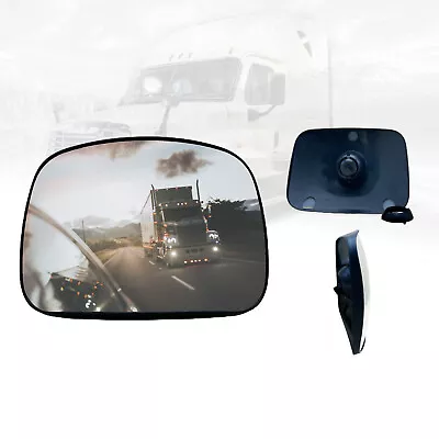 SPLENDID Hood Mirror Glass For Freightliner Cascadia Wide Angle Convex Glass • $36.57