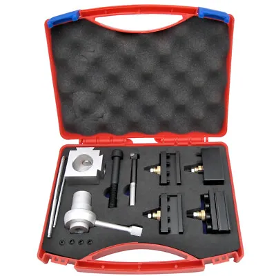 $55.99 • Buy Mini Quick Change Lathe Tool Post Holder Boring Bar Wrench Screw Kit Set V8W3