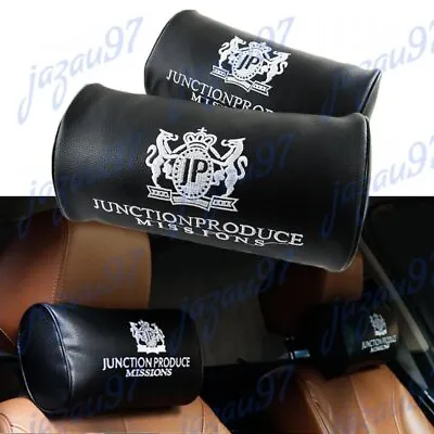 SET OF JP JUNCTION PRODUCE VIP Embroidery Car Neck Rest Pillow Headrest Cushion • $25.85