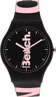 Bench Ladies Watch With Black Dial And Black Strap BEL007BP • £18.99