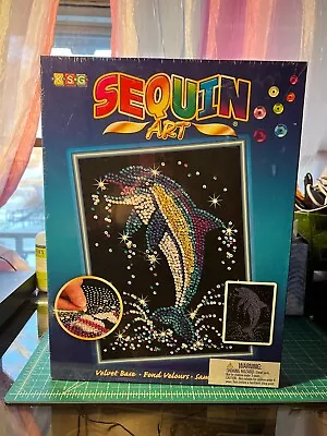 Dolphin Sequin Art Kit - Sealed • $24.10