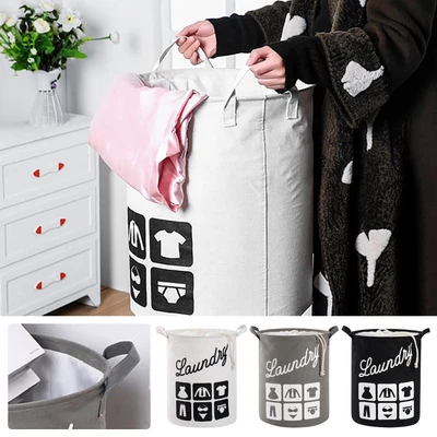 £18.41 • Buy Under Bed Storage Boxes Laundry Basket Large Laundry Basket Long Handle