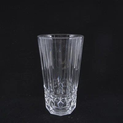 $33.75 • Buy BALMORAL By VAL ST LAMBERT Cut Crystal Vase 7 3/4  Tall Floral Bouquet Glass