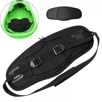 £14.63 • Buy Comfortable Kayak Backrest EVA Canoe Boat Back Strap Backrest Back Cushion Pad