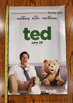 Ted Mark Wahlberg And Seth Macfarlane Small Movie Poster 11 Inch By 17 Inch  • $7