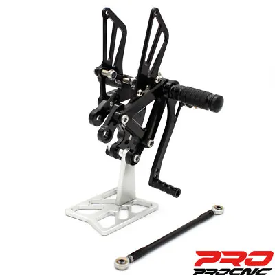 PROCNC Kawasaki Ninja ZX6R ZX636 2003-2004 Rearset Footpeg Bracket Rear Set • $106.99