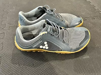 VivoBarefoot Men's Primus Trail Knit FG Minimalist Blue - Size US 12 • $30