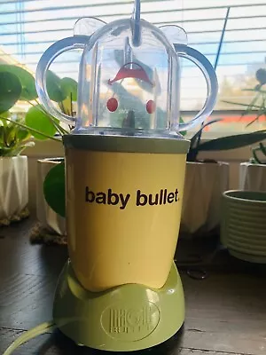 Magic Baby Bullet Food Blender Processor And Small Cup.  • $30