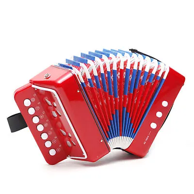 Accordion Instrument  7 Keys 2 Bass Small Accordion For Boys & P4C3 • $34.15