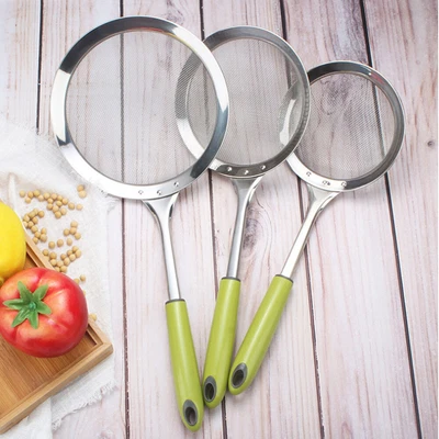 £8.24 • Buy Skimmer Ladle Mesh Skimmer Spoon Metal Colander Noodle Strainer