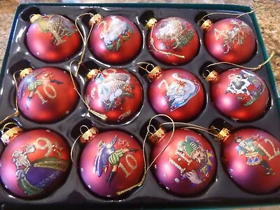 Vintage New Kurt Adler GORGEOUS 12 Days Of Christmas Ornament - REPLACEMENTS • $12.99