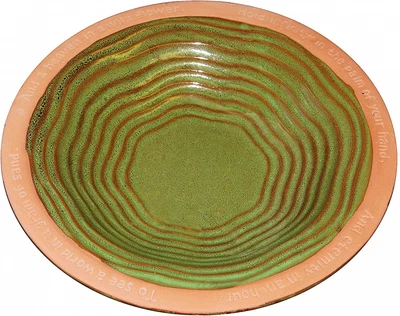 £77.59 • Buy Wildlife World Echoes Ceramic Bird Bath And Drinker Bowl For Outdoor...