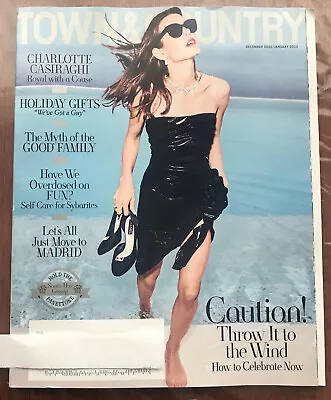 TOWN & COUNTRY MAGAZINE DECEMBER 2022 CHARLOTTE CASIRAGHI Nico Romo Lea Michele • $1.99