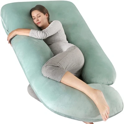 $57.80 • Buy Pregnancy Must Haves Pregnancy Pillow U-Shaped Full Body Maternity Suppo