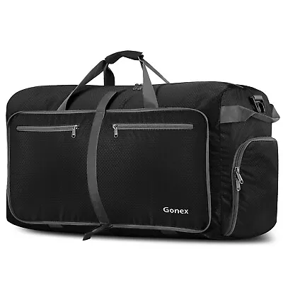 Gonex 150L Travel Duffle Bags 35  Foldable Weekender Bag With Shoes Compartment • $44.99