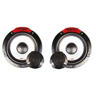 Vibe Pulse 6C 6.5  2 Way Component Car Audio Speakers • $59.62