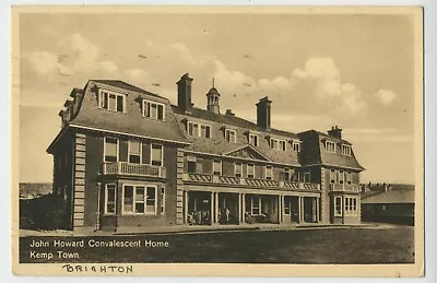 John Howard Convalescent Home Kemptown Brighton Sussex Vintage Postcard R8 • £3.95