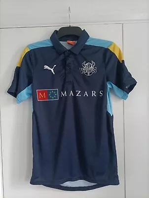 Yorkshire Vikings Cricket Shirt Small 38 Inch Puma Make • £20