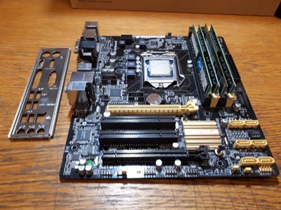 £45 • Buy Asus Q870M-E   Intel          I5 4590 CPU  20gb Ram  Motherboard Bundle 