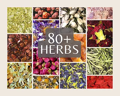 $21.50 • Buy BULK DRIED HERBS {A-K} 4 Oz - Loose Botanicals Apothecary Flowers Leaves Roots