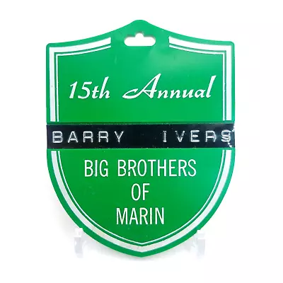 15th Annual Big Brothers Of Marin Vintage Golf Bag Tag [2.75  Tall By 3.5  Wide] • $9.99