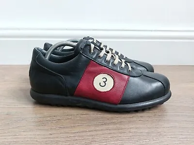 Camper Pelotas Mens Bowling Style Leather Shoes Trainers Uk 8 Eu 42 • £46.95