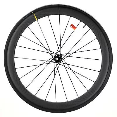 Mavic Cosmic Pro Carbon Fiber Bike Front Wheel 700c 12x100mm TA CL Disc Brake • $489.95