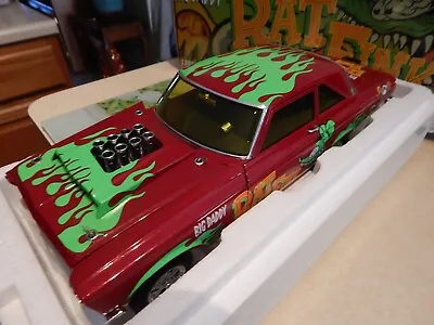 RARE 1 Of 900 1/18 1965 Plymouth AWB Ed  Big Daddy  Roth  Rat Fink  By ACME • $149