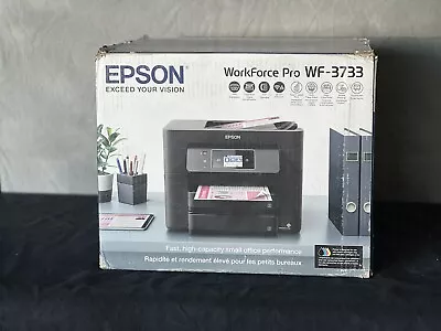 NEW AND UNOPENED! Epson WF-3733 Inkjet All-In-One Color Printer • $26.99