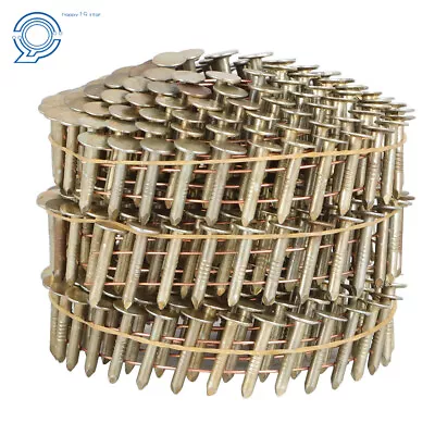 New 7/8  × 0.12  Galvanized Coil Roofing Nail 3/8  Head Diameter 7200 Piece • $59.29