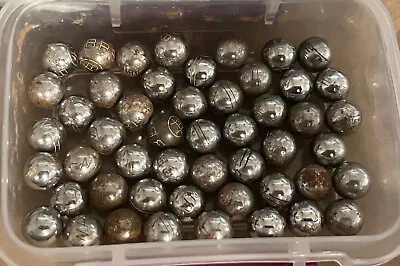 50 PACHINKO Balls  Engraved AS IS • $22