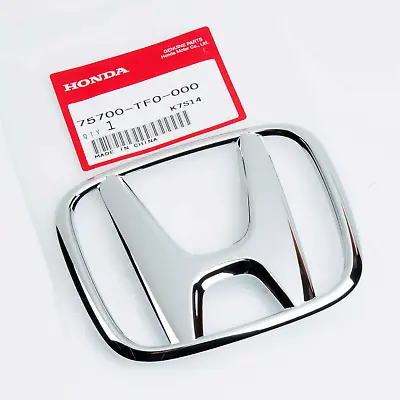 Honda Civic 4Dr Sedan Fit Front Grille H Emblem 75700-TF0-000 • $12.09