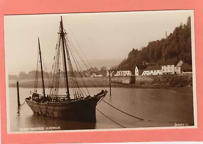 Harbour Minehead  Sailing Ship RP Pc Unused  Judges AE384 • £9.50