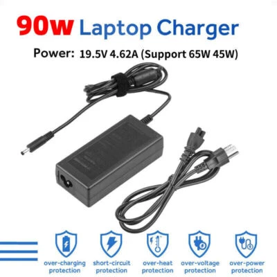 $11.99 • Buy 90W Laptop Charger For Dell Inspiron 15 17 5401 5490 5491 7501 7590 7591 AIO