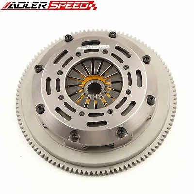 Adlerspeed Sprung Clutch Twin Disk Kit For Sr20det Silvia 240sx 200sx S13 S14   • $513.12