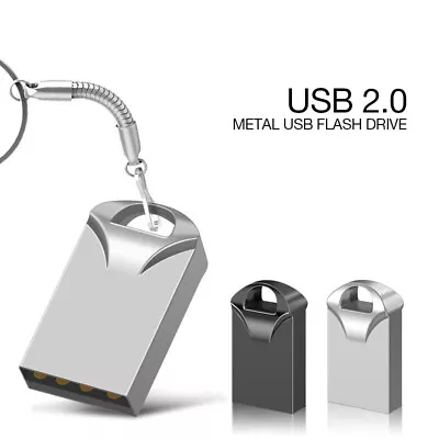 USB2.0 Memory Stick High Speed 512/256/128/64/32/16GB Micro Metal Flash Drive UK • £13.31