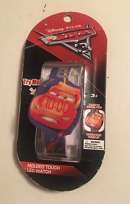 Disney Pixar Cars Molded Touch New LED Watch Shipped FREE • $15.95