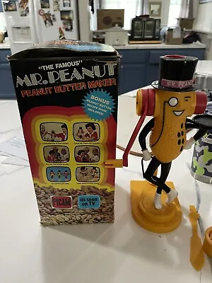 Vintage Mr. Peanut Peanut Butter Maker With Box￼ • $38.50