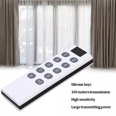 Wireless Remote Control 10 Keys 100 Meters Long Distance Highly Sensitive Du 2BD • $33.31