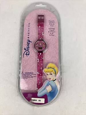 DISNEY Princess Watch Snow White Cinderella And Belle Digital Time And Date New • $13.95