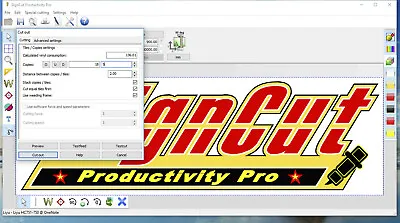 £3.10 • Buy Signcut Productivity Pro FULL VERSION Life Time Activation Software For Cutters