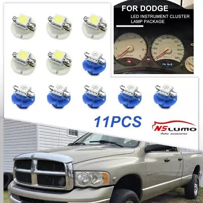 B8.4D 5050 1SMD LED Indicator Gauge Dashboard Dash Side Light Bulb For Dodge Ram • $17.99