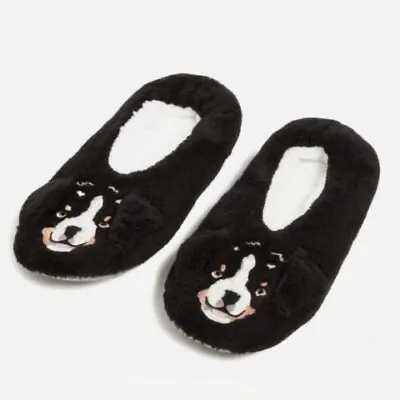 Vera Bradley Soft Cozy Fleece Slippers Dog Show SZ L (9-10) • $23.99