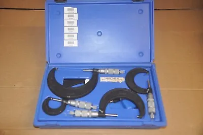 Central Tools Micrometer Set 0-6 Inches 6171 • $285